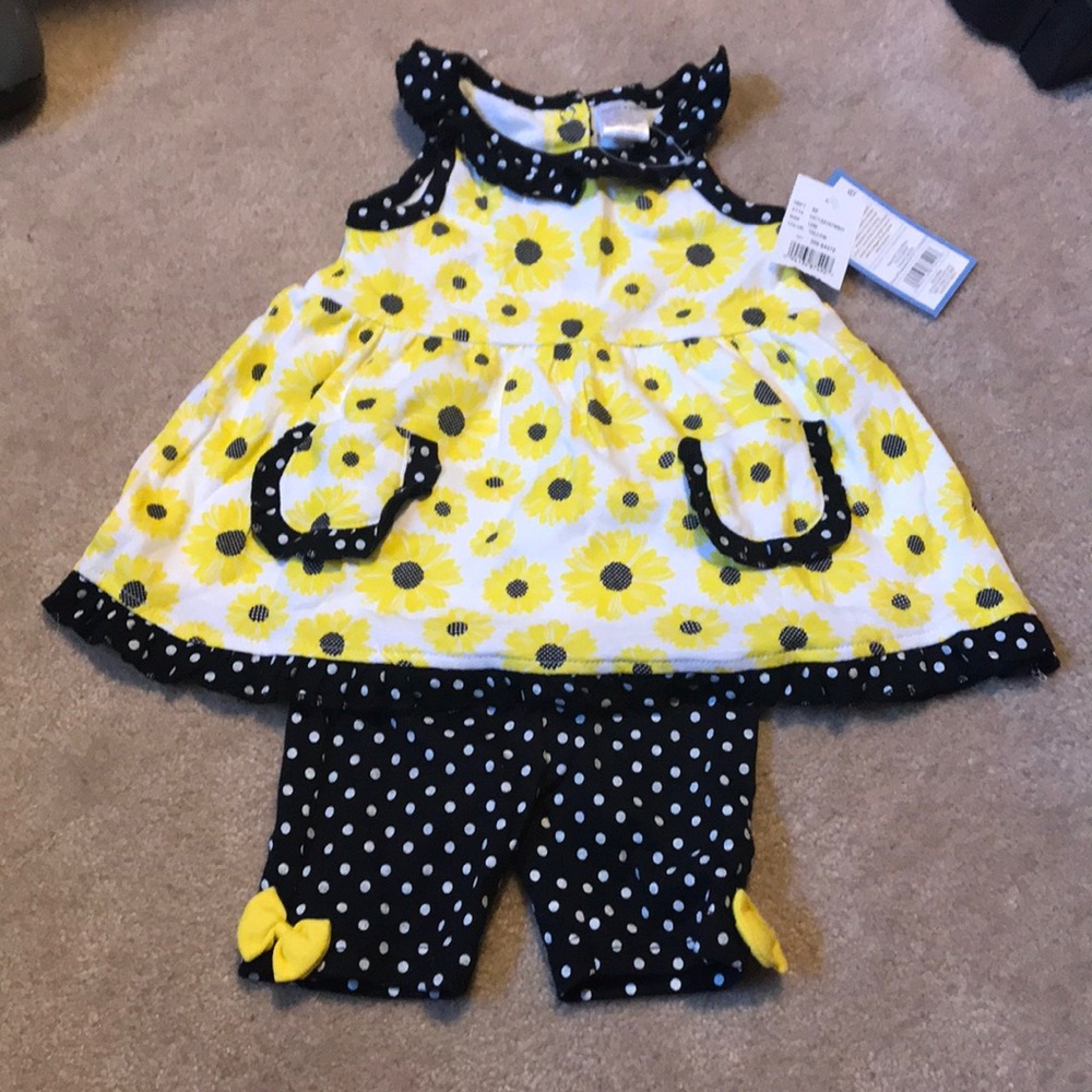 Two piece baby girl set